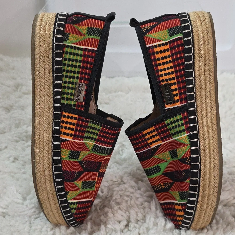 Inkkas Multicolor Espadrille Slip-Ons